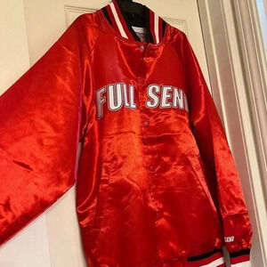 Full send red jacket size s nwt